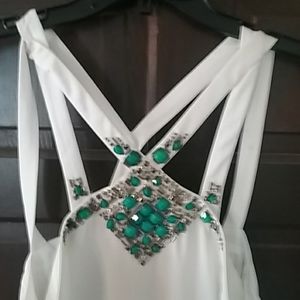 Misses embellished top size XL